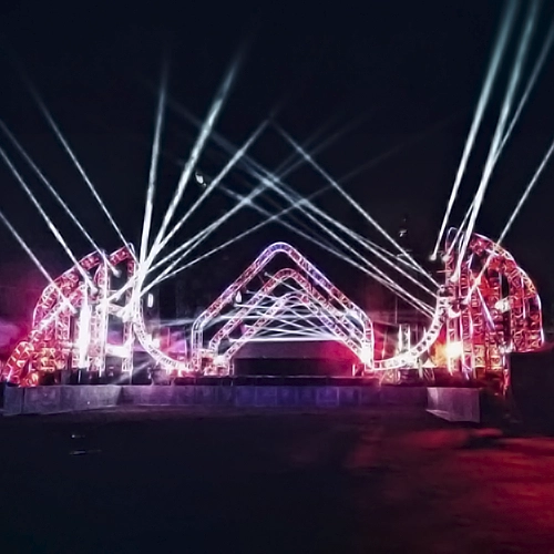 EDC 2024, DÉCIMO ANIVERSARIO, STEREOBLOOM, DISEÑO EN TRUSSES MD