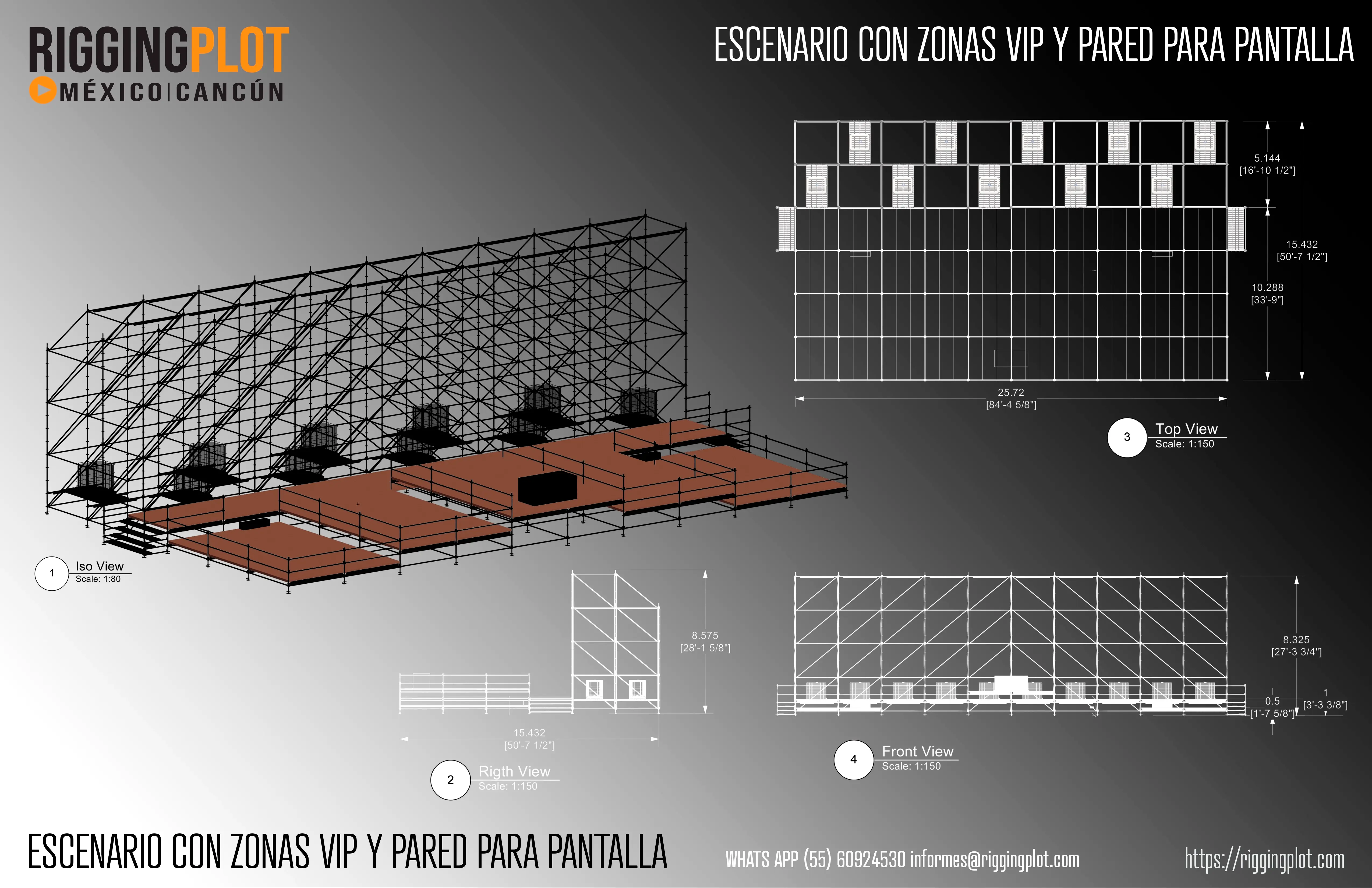 ficha técnica ground support whd 15x16mts riggingplot méxico